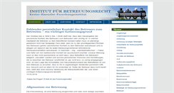 Desktop Screenshot of betreuungsrecht.de