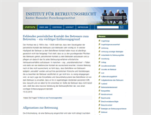 Tablet Screenshot of betreuungsrecht.de